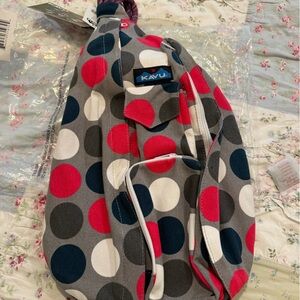 KAVU Multicolor Dot Sling Bag